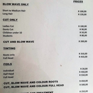 prices
